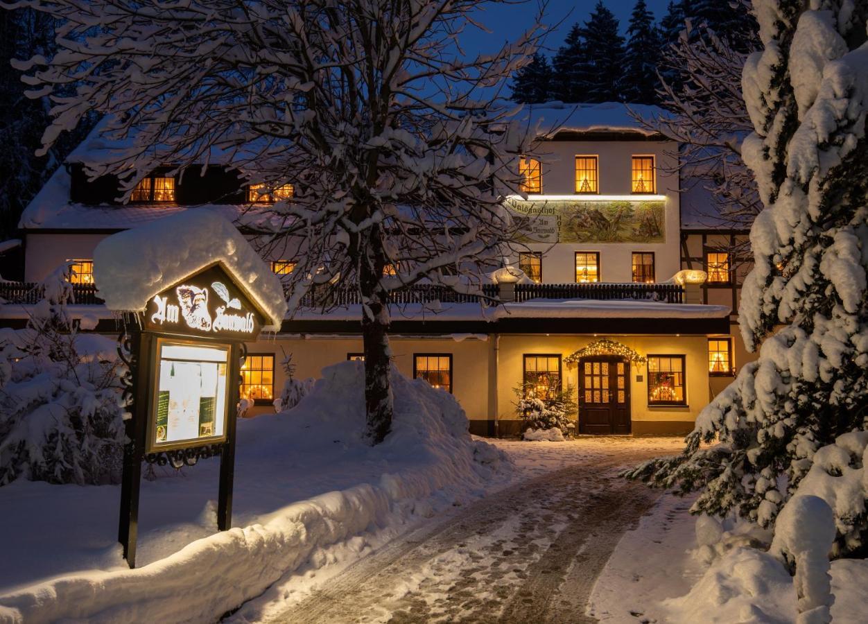 Waldgasthof & Hotel Am Sauwald Tannenberg Экстерьер фото